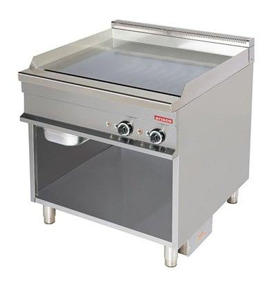 Arisco Elektrikli Izgara Alt Açık Dolaplı Pleyt Düz Yüzey 85x90x90 EG921 / Fry top / Electric