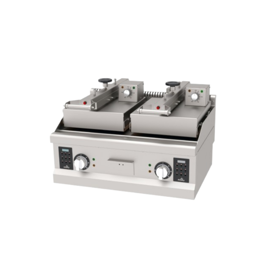Atalay Clam Grill Çiftli Elektrikli Izgara ACIE-02S