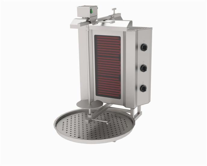Atalay 3 Gözlü Döner Ocağı Elektrikli Üstten Motorlu ADE-3U