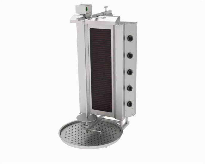 Atalay 5 Gözlü Döner Ocağı Elektrikli Üstten Motorlu ADE-5U