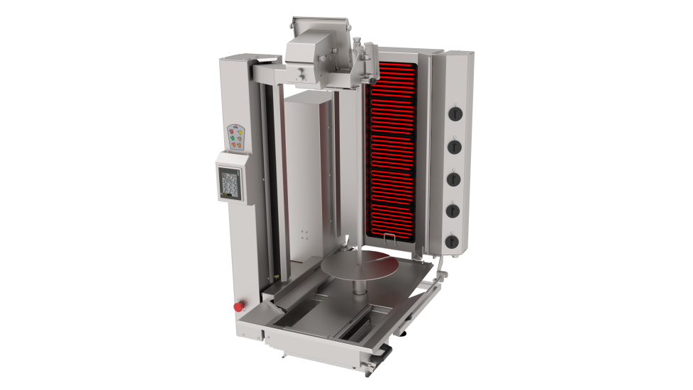 Atalay 5 Gözlü Döner Robotu Elektrikli Compact Geniş Kesim ADR-C1-5E-GK