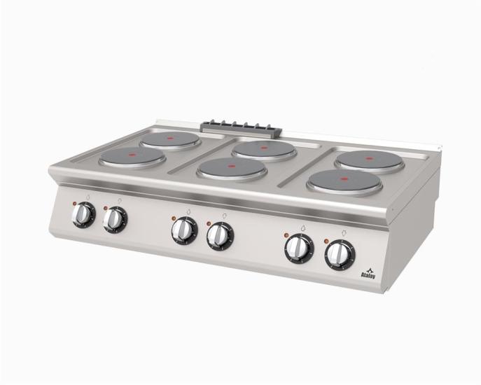 Atalay 6 Pleytli Set Üstü Ocak Elektrikli 120x73x30 cm AEO-1273