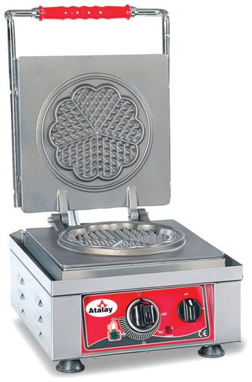 Atalay Waffle Makinesi Yonca Desenli Elektrikli AWMC-2401