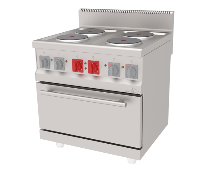 Atalay 4 lü Elektrikli Kuzine 80x70x85 cm AEK-870