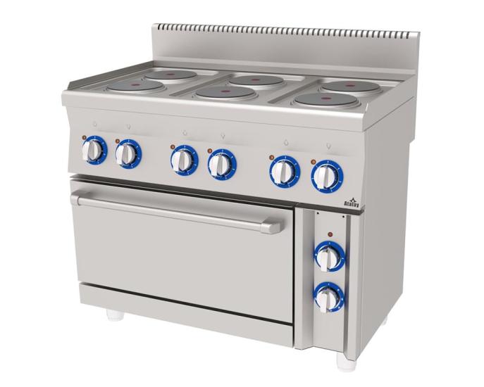 Atalay Kuzine 6 lı Elektrikli Fırınlı Kuzine 100x60x85 E AEK-1060