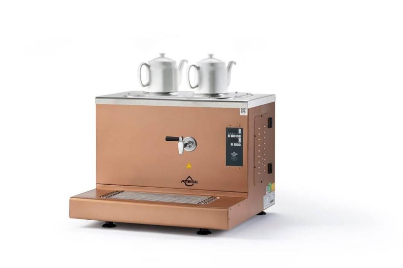 Ateşe Cappadocia Smart Plus Elektrikli 2 Demlikli Çay Makinesi (STATIC CSPE2)