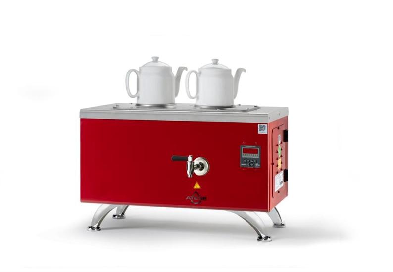 Ateşe Efes Smart Elektrikli 2 Demlikli Çay Makinesi (STATIC ESE2)