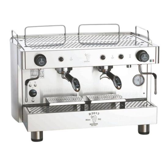 Bezzera 11 Litre Yarı Otomatik Kahve Makinesi 2 Gruplu Tall Cup Versiyon B2016-PM 2GR-TC