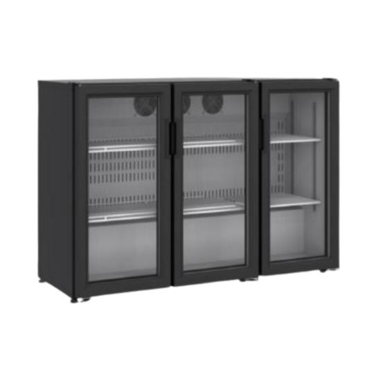 Coldera Üç Çarpma Kapılı Back Bar Tipi Şişe Soğutucu CL 350 BCKB HD