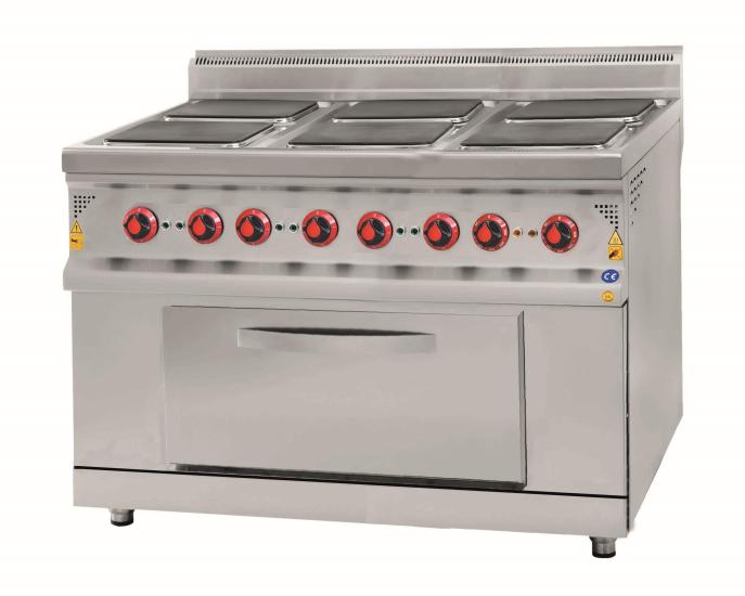 CSA 6 lı Elektrikli Kuzine 120x90x85 cm KRCS.FOE.1290