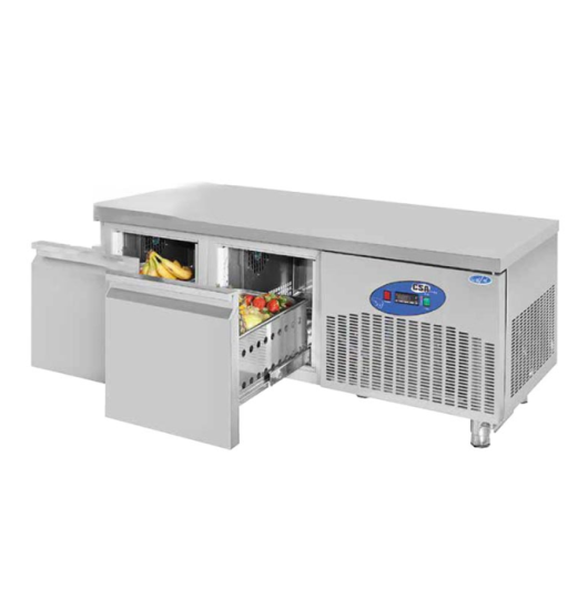CSA Cihaz Altı Buzdolabı 2 Kapılı 141x70x55 Cm CS.CİK.2.700