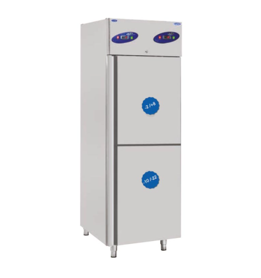 CSA Dik Tip Buzdolabı Ve Derin Dondurucu Mix Dolap 700L CS.DBNL.702