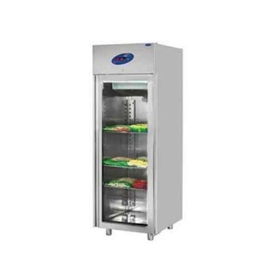 CSA Tek Cam Kapılı Dik Tip Buzdolabı 430 Kalite 70x71x207 Cm CS.DBN.600.C