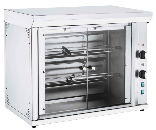 CSA Elektrikli Piliç Çevirme Makinesi 15 Piliç Kapasiteli Set Üstü KRCS-PLCD 4-E