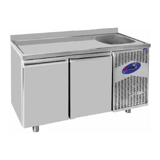 CSA Evyeli Buzdolabı 2 Kapılı 141x70x85 Cm CS.TEK.2.700.E