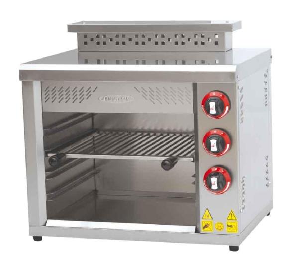 CSA Salamander Gazlı ve Lpg Li Ce Belgeli 80x70x55 cm KRCS.SIG.3