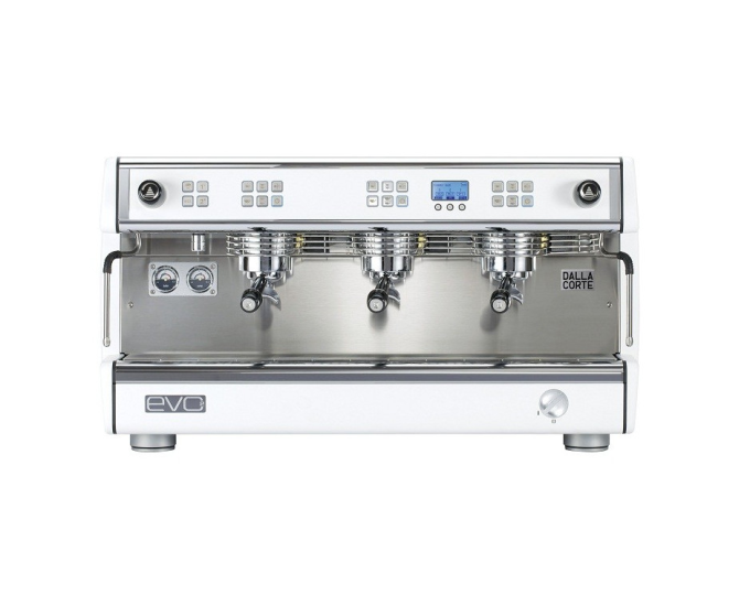 Dalla Corte Evo Barista Kahve Makinesi 3 Gruplu Beyaz
