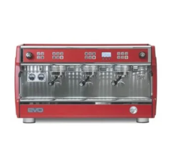Dalla Corte Evo Barista Kahve Makinesi 3 Gruplu Kırmızı