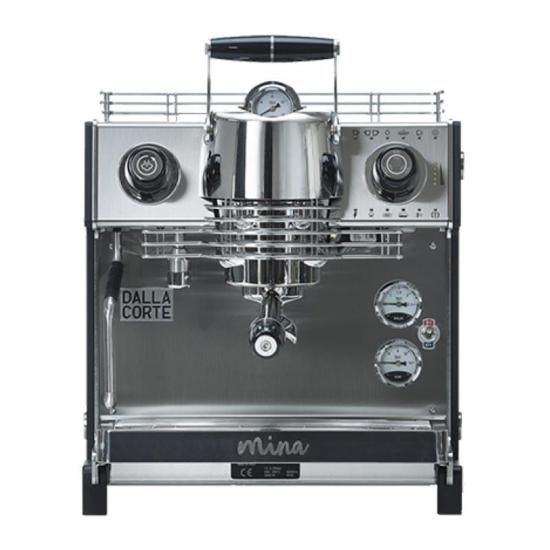Dalla Corte Mina Espresso Kahve Makinesi Tek Gruplu Siyah