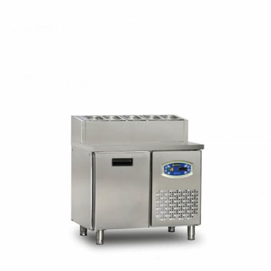 Dampak 1 Kapılı Pizza Hazırlık Dolabı 100x70x109 22TBF1S-PA70