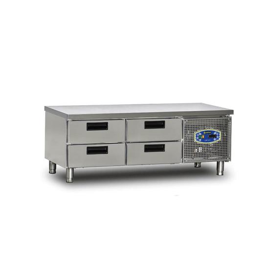 Dampak Cihaz Altı 4 Çekmeceli Buzdolabı 150x60x60 22CBF0S-60.4C