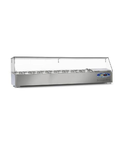 Dampak Soğutmalı Set Üstü Saladbar 10 Küvetli 22SBS10-20