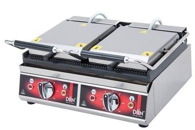 DRN 8+8 Dilim Tost Makinesi Çift Kapaklı Elektrikli 50x40x25 Cm DRNTTE-88