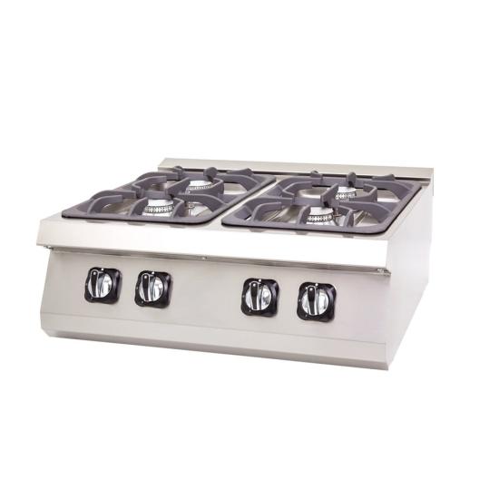 DRN 4’lü Gazlı Ocak Set Üstü 60x63x30 cm DRNG0-6060
