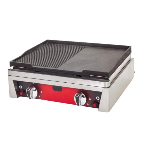 DRN 50 Cm Döküm Izgara Yarı Oluklu Gazlı ve Lpg Li 50x50x20 Cm DRNPDIZG-50
