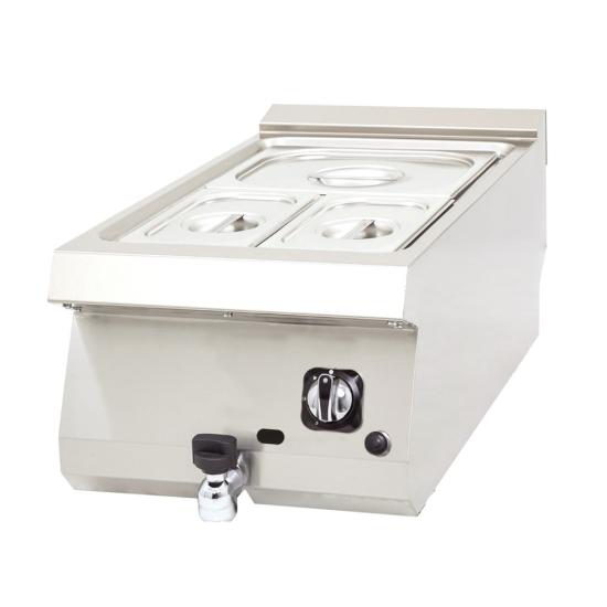 DRN Sos Benmari Set Üstü Gazlı ve Lpg Li 40x73x30 Cm DRNSBG-4070