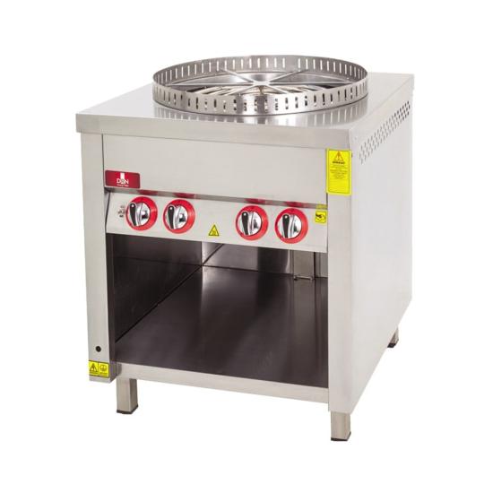 DRN Gazlı Su Böreği Ocağı Tekli Alt Dolaplı 70x70x90 cm DRNSBD-1