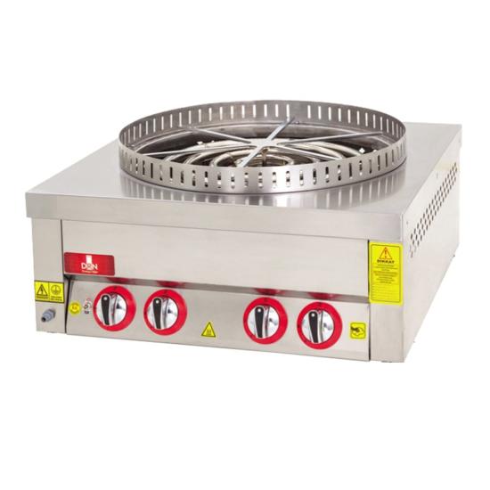 DRN Tekli Su Böreği Ocağı Set Üstü Gazlı ve Lpg Li 70x70x35 Cm DRNSBS-1