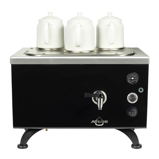 Ateşe Efes Analog Elektrikli 3 Demlikli Çay Makinesi (STATIC EAE3)