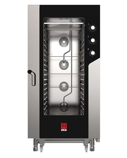 Eka Konveksiyonel Fırın Elektrikli, Manuel, 20 Adet GN 1/1 Kapasiteli MKF 2011 S