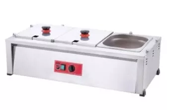 Işıkgaz Silver Endüstriyel Elektrikli Set Üstü 3 Gözlü Benmari