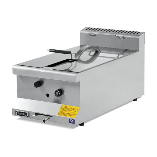 Empero Gazlı Fritöz 10 Litre 40x60x28 cm Ce Belgeli EMP.6FG010