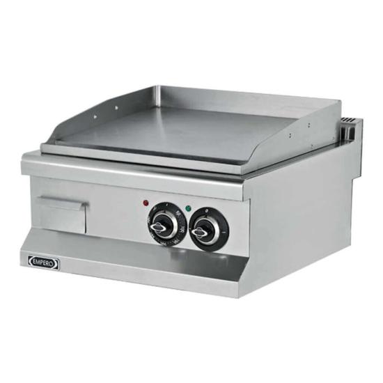 Empero Elektrikli Düz Pleyt Izgara Profesyonel Seri 60x63x28 cm EMP.6IE020