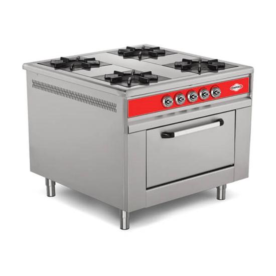 Empero 4 lü Kuzine Gazlı Ce Belgeli 100x100x85 cm EMP.9KG.021