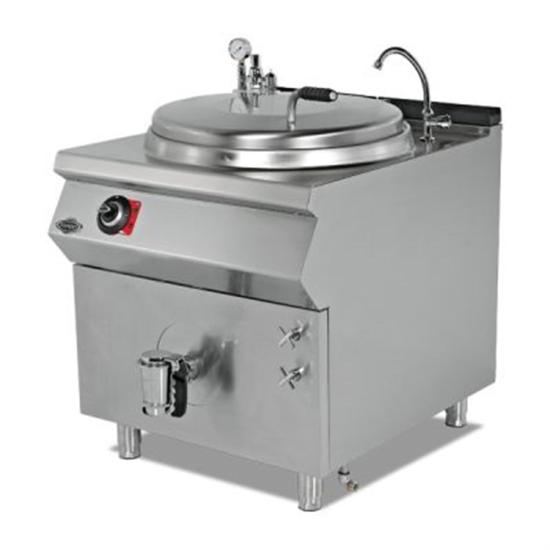Empero Elektrikli Kaynatma Tenceresi 70 Litre İndirekt 80x73x85 cm EMP.PLS.KTE.70