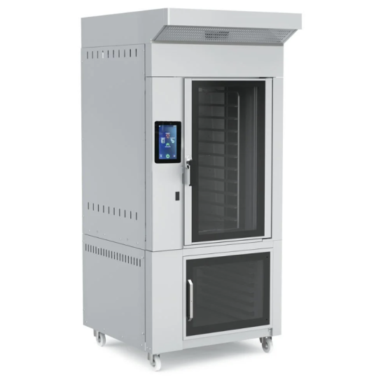 Empero Elektrikli Patisserie Fırın Döner Tablalı 40x60 cm 10 Tepsi Kapasiteli Dijital EMP.EDKF-10