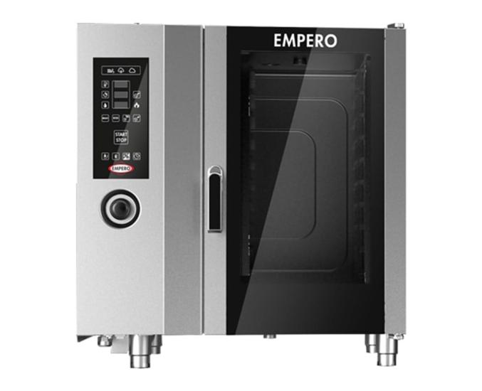 Empero Gazlı Kombi Fırın 10 GN 1/1 Kapasiteli Dijital Kombi Fırın EMPCBG10