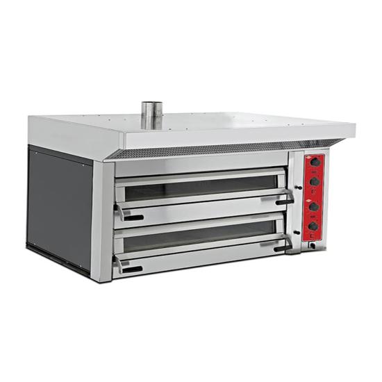 Empero Elektrikli Pizza Fırını Çift Katlı Manuel 12x34 cm Pizza Kapasiteli 148x109x103 cm EMP.GF.02-D
