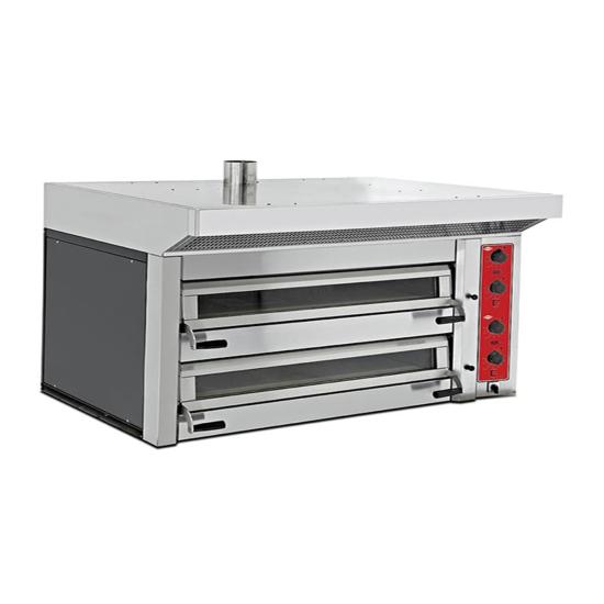 Empero Elektrikli Pizza Fırını Çift Katlı Manuel 8x34 cm Pizza Kapasiteli 113x109x103 cm EMP.GF.01-D