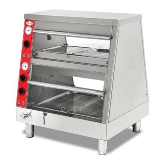 Empero Isıtmalı Teşhir Ünitesi Elektrikli 115x69x93 cm EMP.PLC-D-GN31