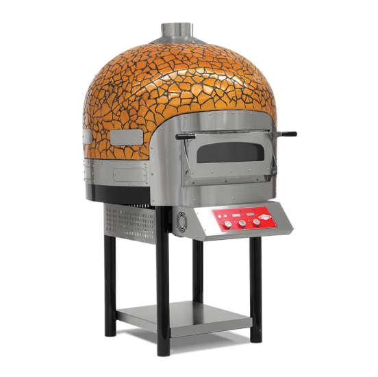 Empero Pizza Fırını Elektrikli Döner Tabanlı Manuel EMP.SPO.01
