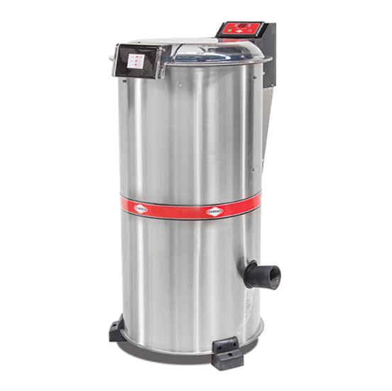 Empero Sebze ve Salata Kurutma Makinesi 60 Litre 380 V SY.60-10
