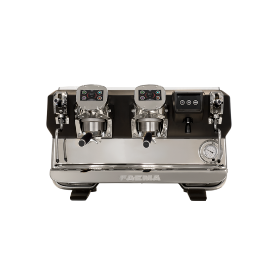 Faema Tam Otomatik Espresso Kahve Makinesi 2 Gruplu Kahve Makinesi Dijital Ekran E71 A/2 Touch Black