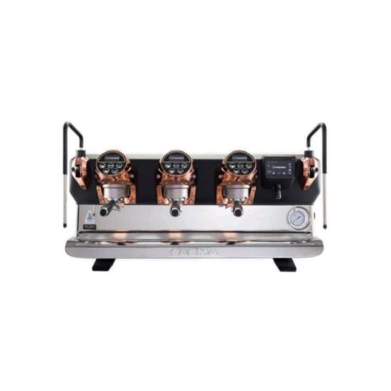 Faema Tam Otomatik Espresso Kahve Makinesi 3 Gruplu Kahve Makinesi E71 E A/3 5 Button Bakır