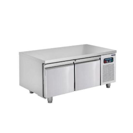 Frenox İki Kapılı Cihaz Altı Buzdolabı Kısa 120x70x60 cm 304 Kalite UGN2-SH-R290
