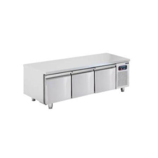 Frenox Üç Kapılı Cihaz Altı Buzdolabı 186,5x70x60 cm 304 Kalite UGN3